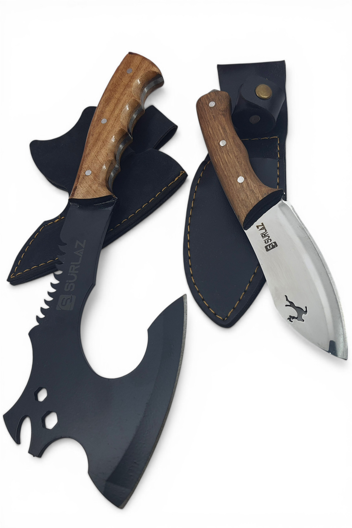 Aa5-Kamp Balta Outdoor Bıçak Kampçı Baltası 2 Parça Set