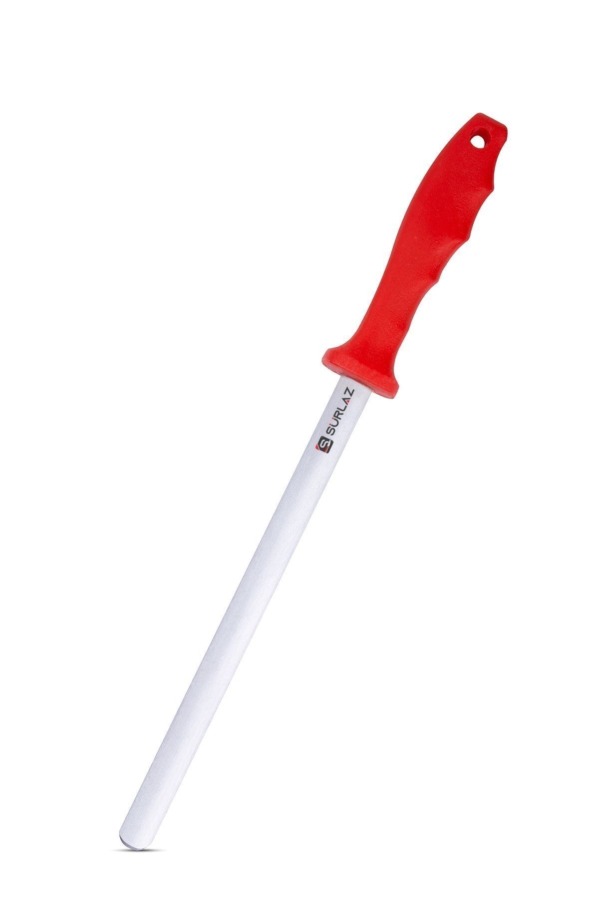 Bıçak Bileyici Yassı Masat Kırmızı 18 Cm